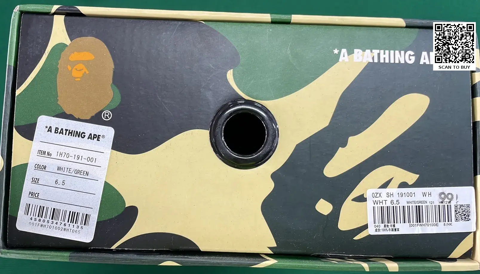 Bape ABC Camo STA (10+)  in the Best OopBuy Spreadsheet QC photos