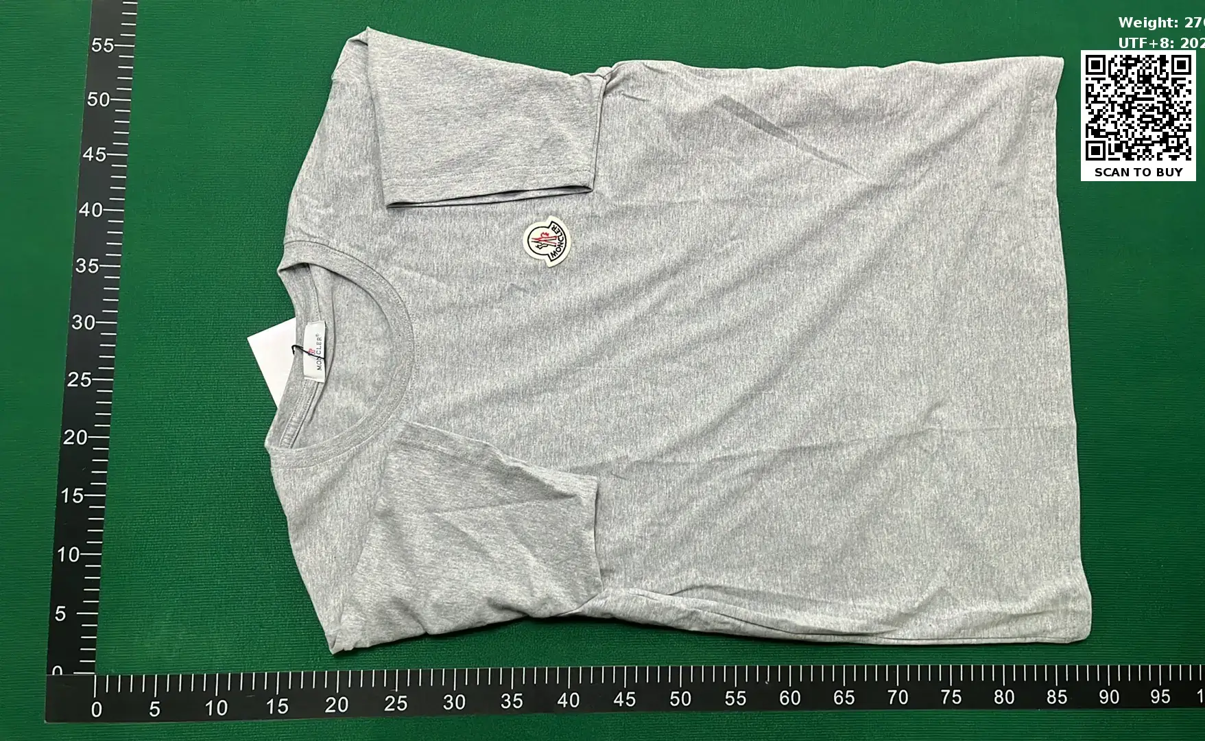 Moncler T-shirt tee （15+）  in the Best OopBuy Spreadsheet QC photos