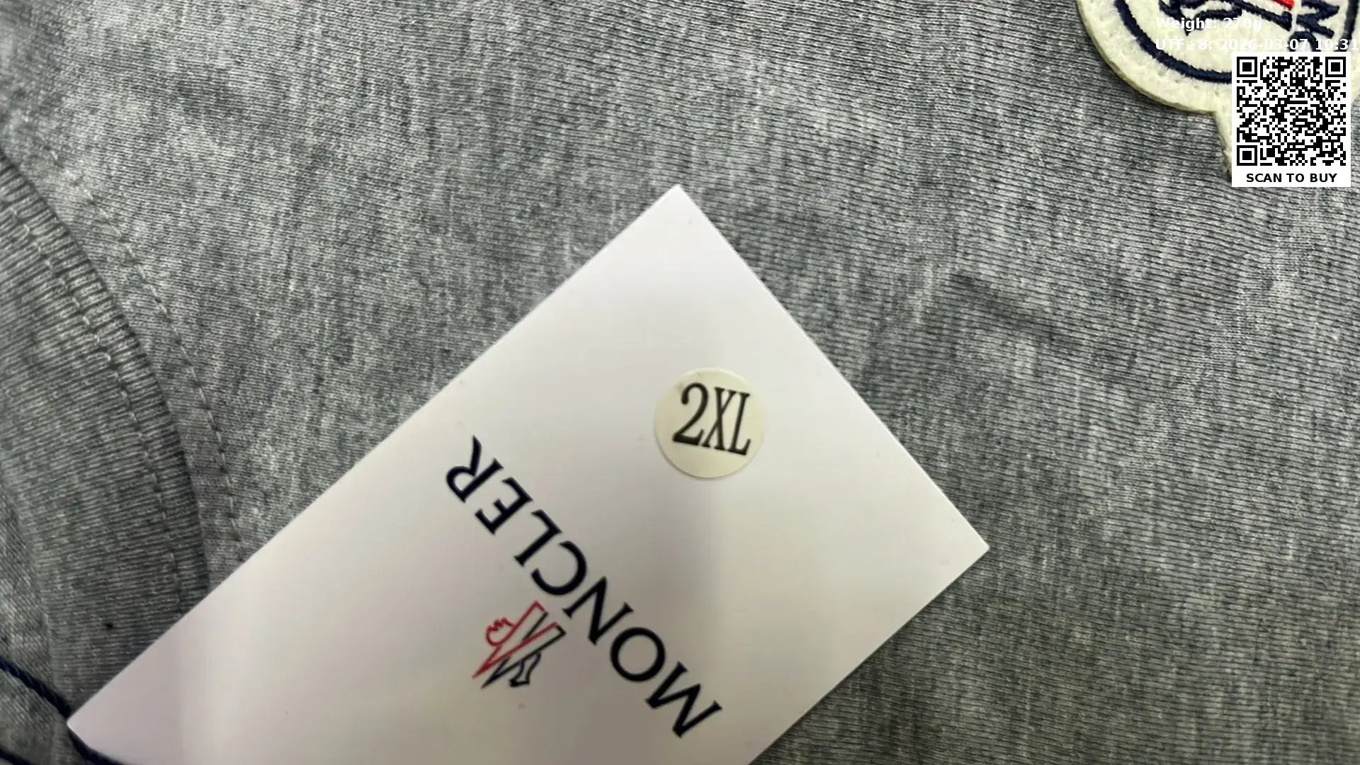 Moncler T-shirt tee （15+）  in the Best OopBuy Spreadsheet QC photos