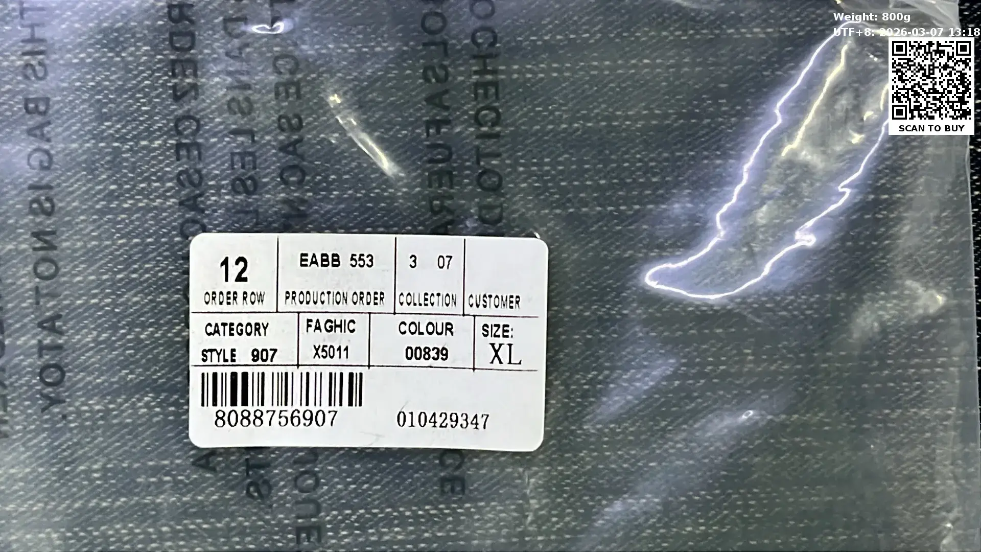 B*l*n***g* flared jeans  in the Best OopBuy Spreadsheet QC photos