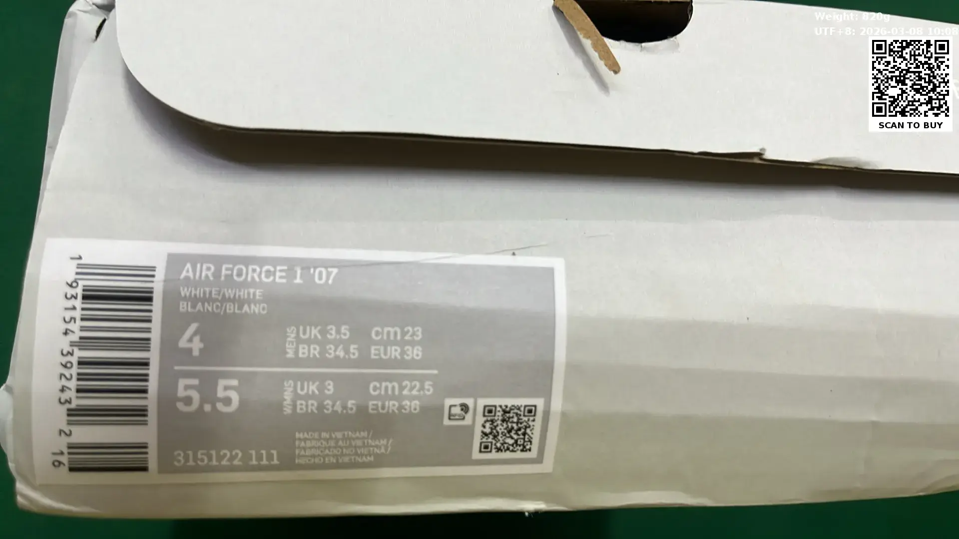  Nike Air Force 1（10+） – QC photos preview | CnFans  | 7275861156