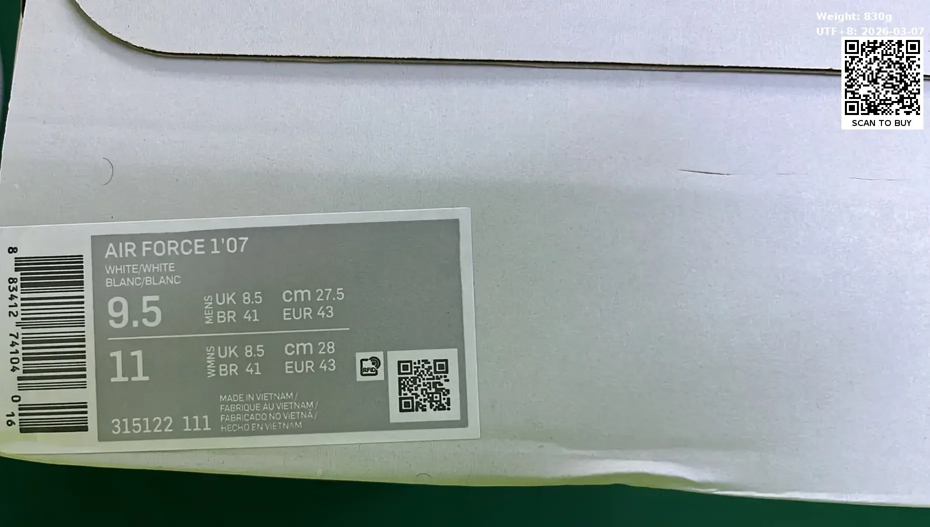 C-L Version Casual Shoes Sneakers Top Version 111-42号DZ  in the Best OopBuy Spreadsheet QC photos