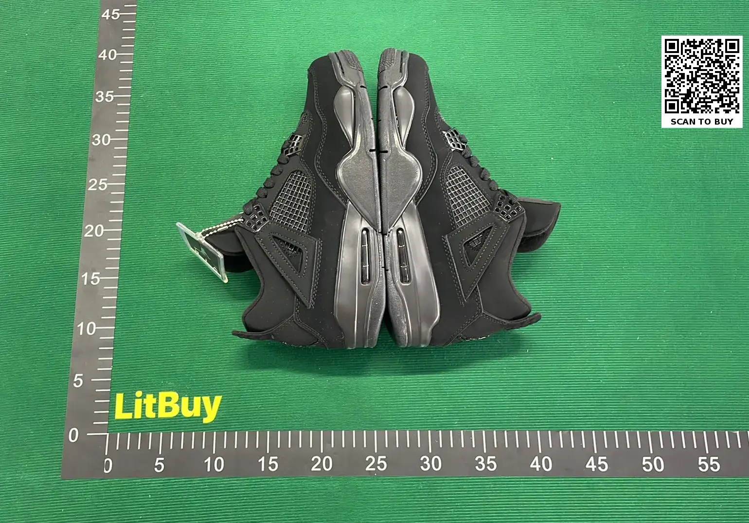  🔥1:1 batch Air Jordan 4 black cat brick by brick retro 4C shoes((34 Color) – QC photos preview | CnFans  | 7583199302