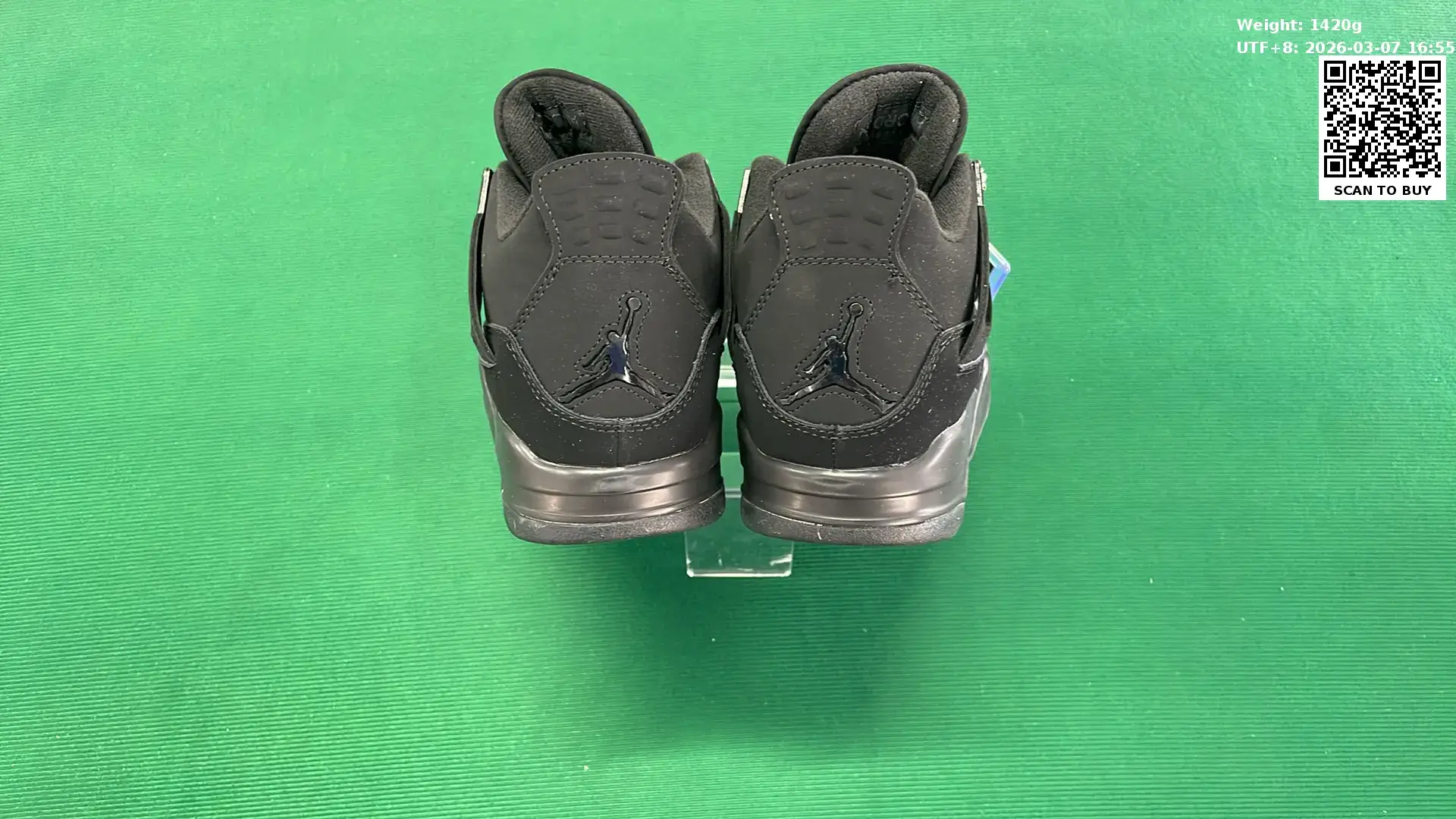 🔥1:1 batch Air Jordan 4 black cat brick by brick retro 4C shoes((34 Color) – QC photos preview | CnFans  | 7583199302