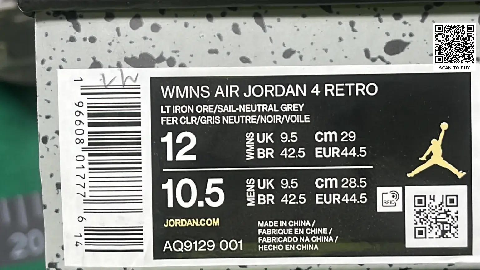 🔥1:1 batch Jordan Air Jordan 4  in the Best OopBuy Spreadsheet QC photos