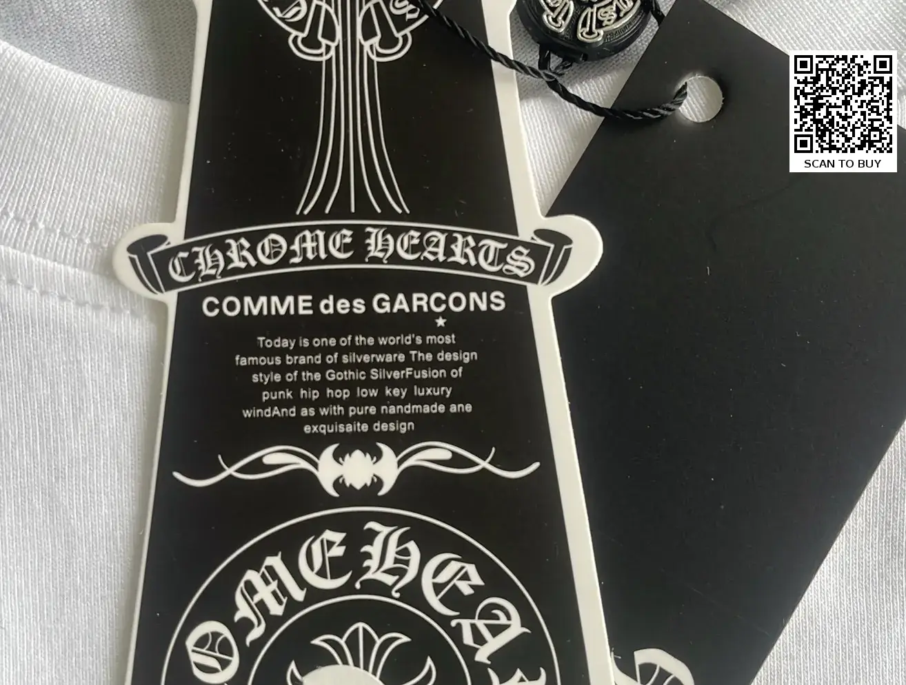 Chrome Hearts T-shirt tee （35+）  in the Best OopBuy Spreadsheet QC photos