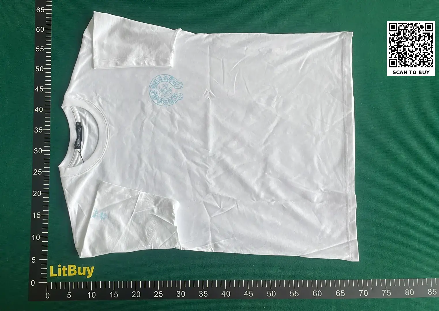 Chrome Hearts T-shirt tee （35+）  in the Best OopBuy Spreadsheet QC photos