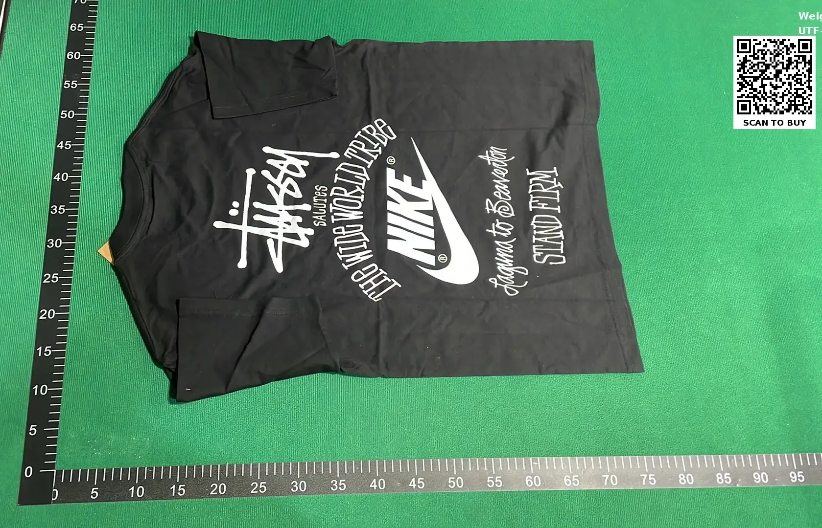Stussy T-shirt tee （35+）  in the Best OopBuy Spreadsheet QC photos