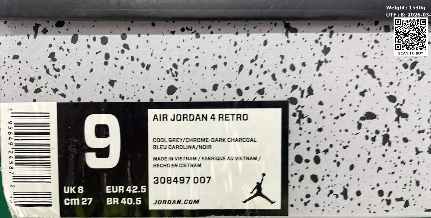 Jordan Air Jordan 4（30+）  in the Best OopBuy Spreadsheet QC photos
