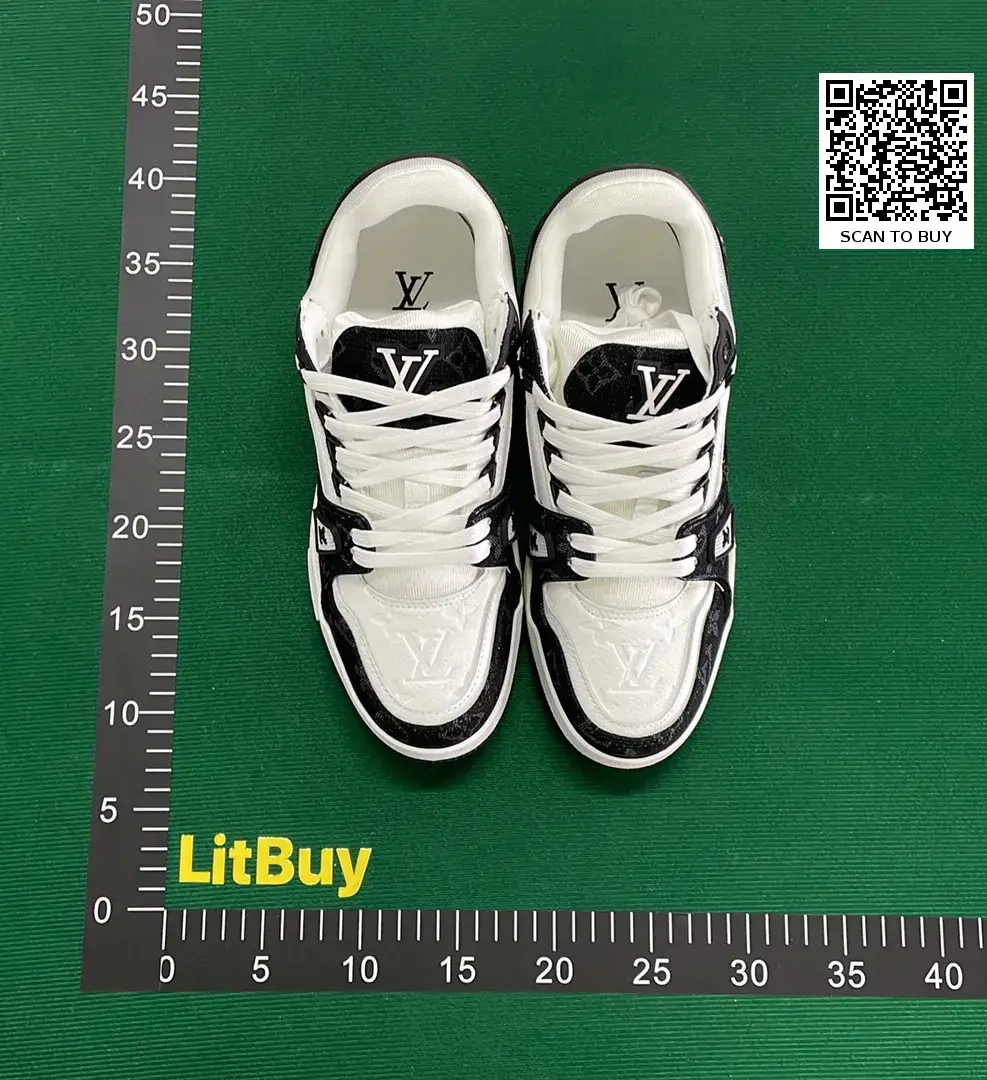 B3D 系带平底低帮板鞋-L  in the Best OopBuy Spreadsheet QC photos