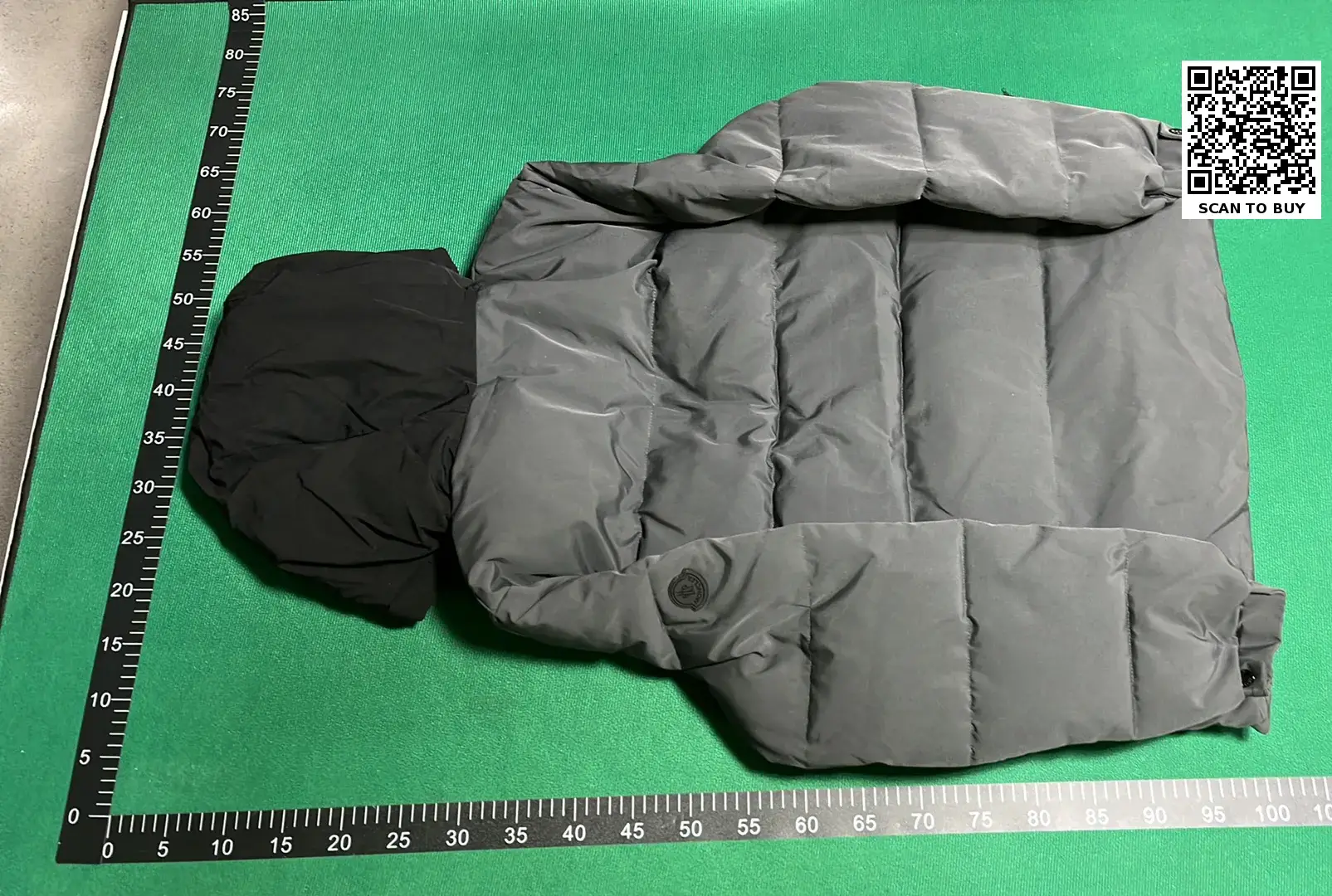 Mon Color blocked short down jacket-L  in the Best OopBuy Spreadsheet QC photos