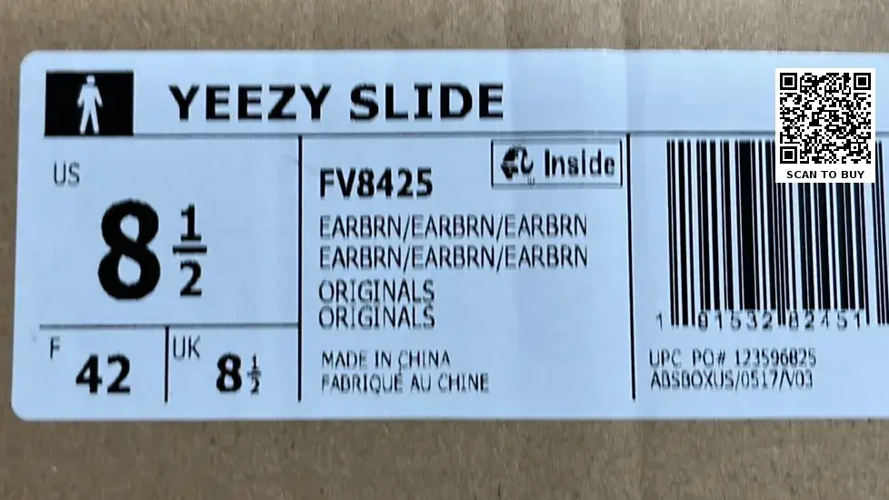 Adidas Originals Yeezy Slide (10+)  in the Best OopBuy Spreadsheet QC photos