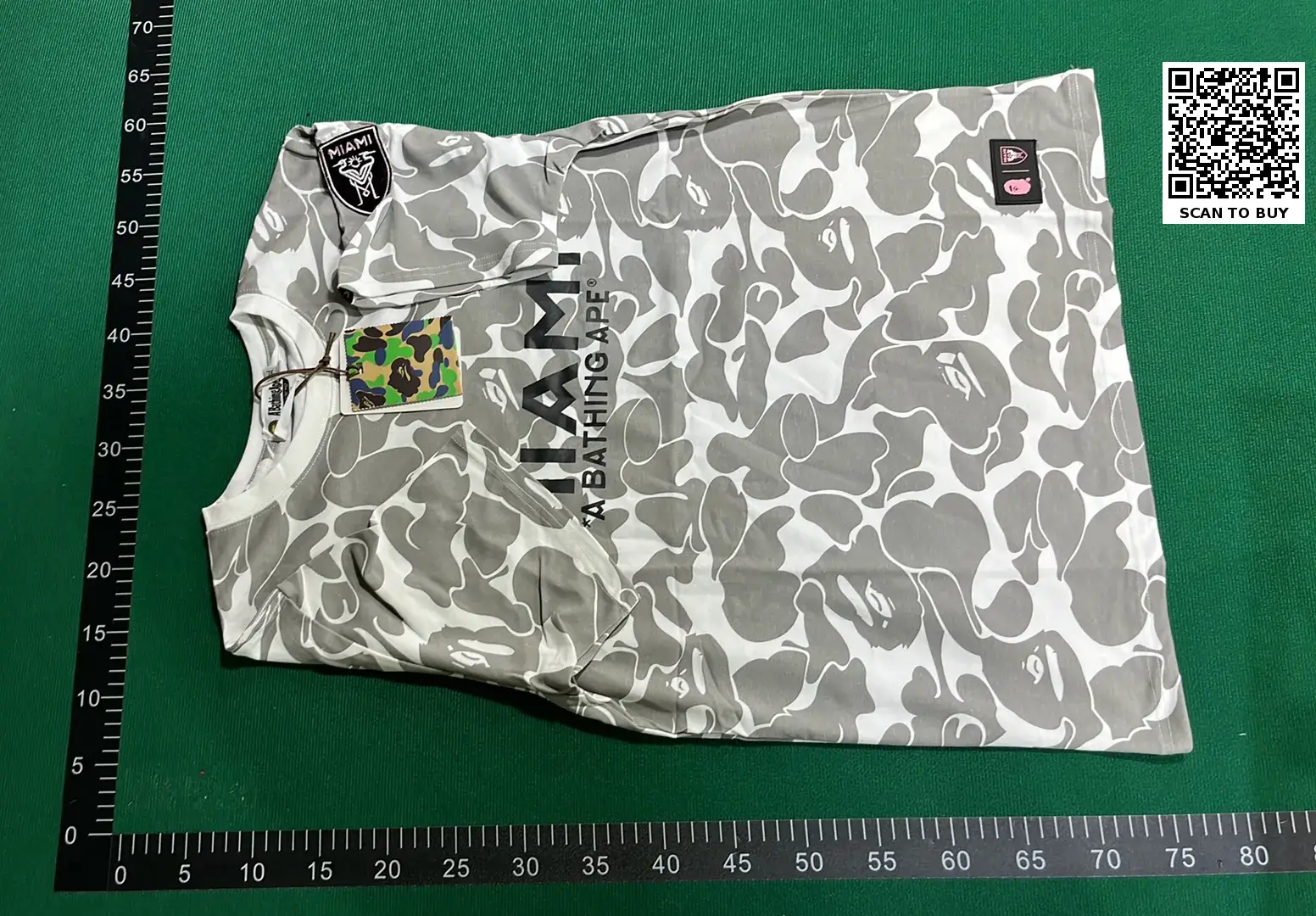 1:1 Batch Abape Tshirt  in the Best OopBuy Spreadsheet QC photos