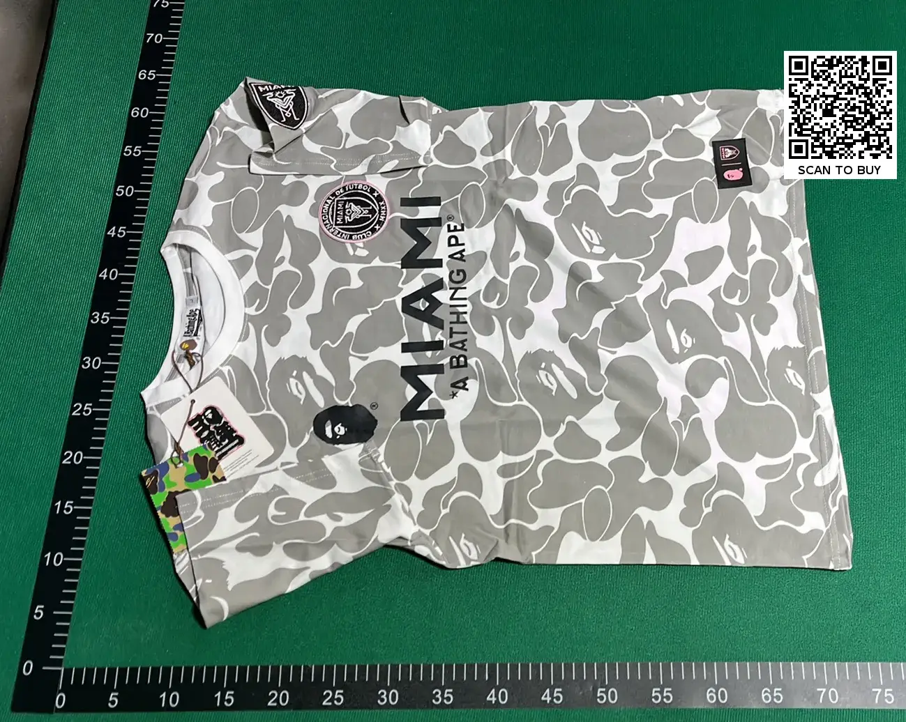 1:1 Batch Abape Tshirt  in the Best OopBuy Spreadsheet QC photos