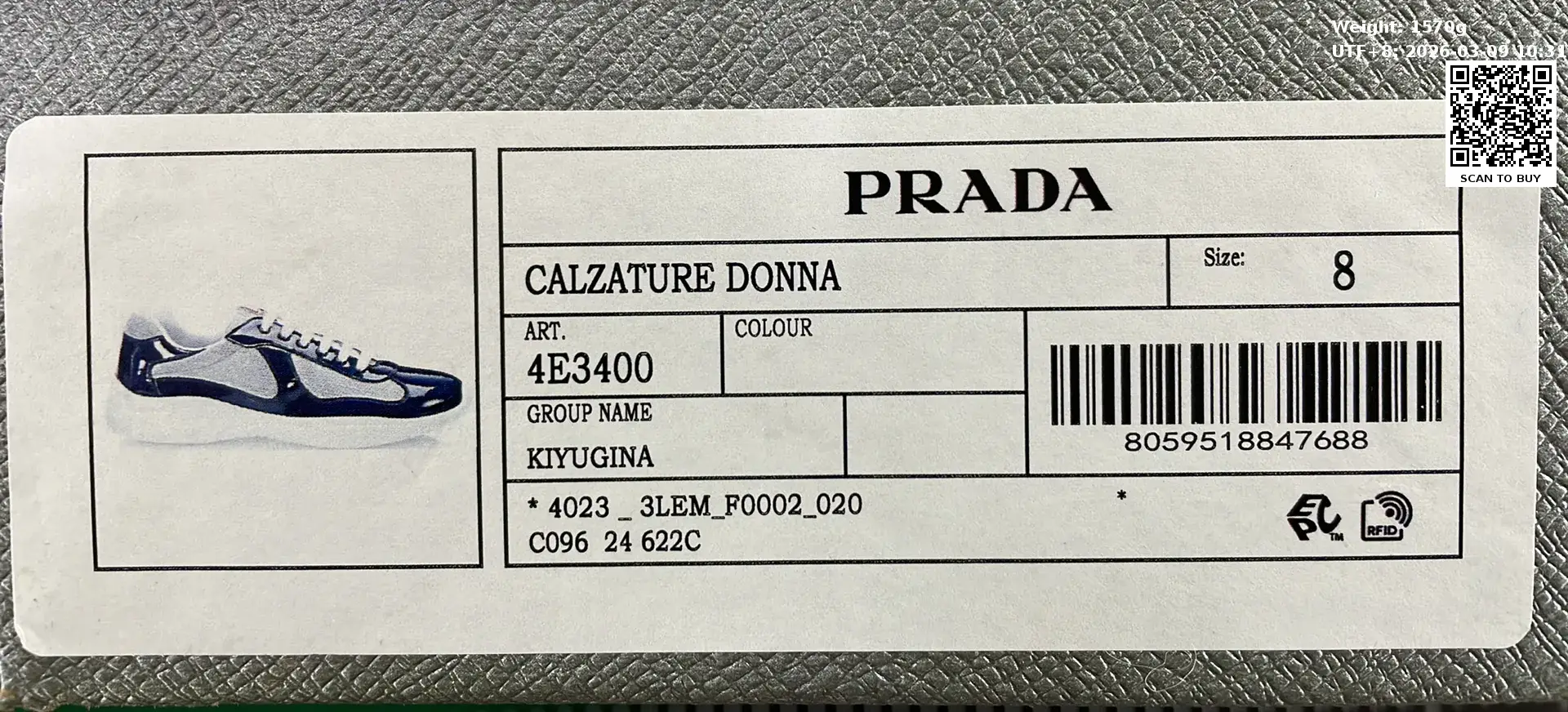 1:1 Batch PRADA shoes  in the Best OopBuy Spreadsheet QC photos
