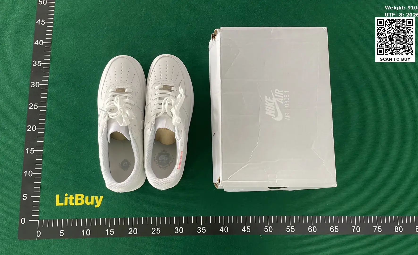 Nike Air Force 1 (20+)  in the Best OopBuy Spreadsheet QC photos