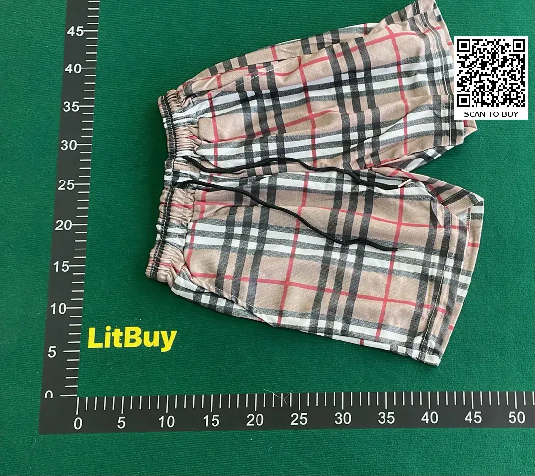 25ss新款速干潮流休闲格子五分裤合集夏季  in the Best OopBuy Spreadsheet QC photos