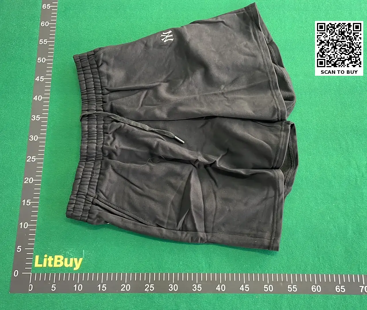 1:1 Batch Shinyin Big Logo Letter Shorts, Unisex for Couples  in the Best OopBuy Spreadsheet QC photos