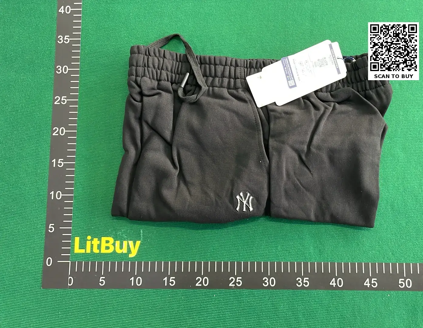 1:1 Batch Shinyin Big Logo Letter Shorts, Unisex for Couples  in the Best OopBuy Spreadsheet QC photos