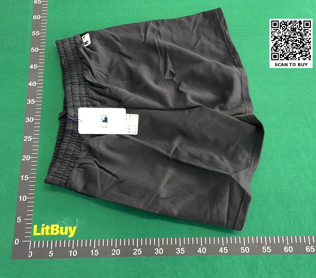 1:1 Batch Shinyin Big Logo Letter Shorts, Unisex for Couples  in the Best OopBuy Spreadsheet QC photos