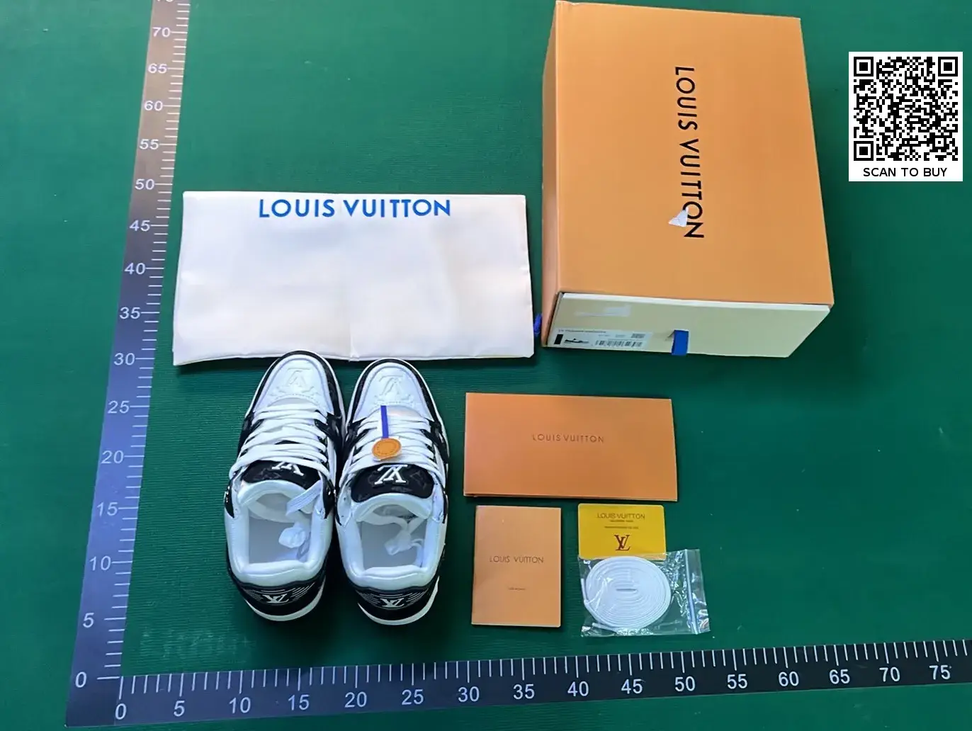B3D 系带平底低帮板鞋-L  in the Best OopBuy Spreadsheet QC photos