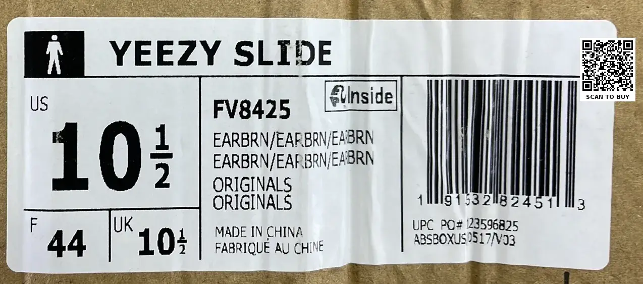 Adidas Originals Yeezy Slide (10+)  in the Best OopBuy Spreadsheet QC photos