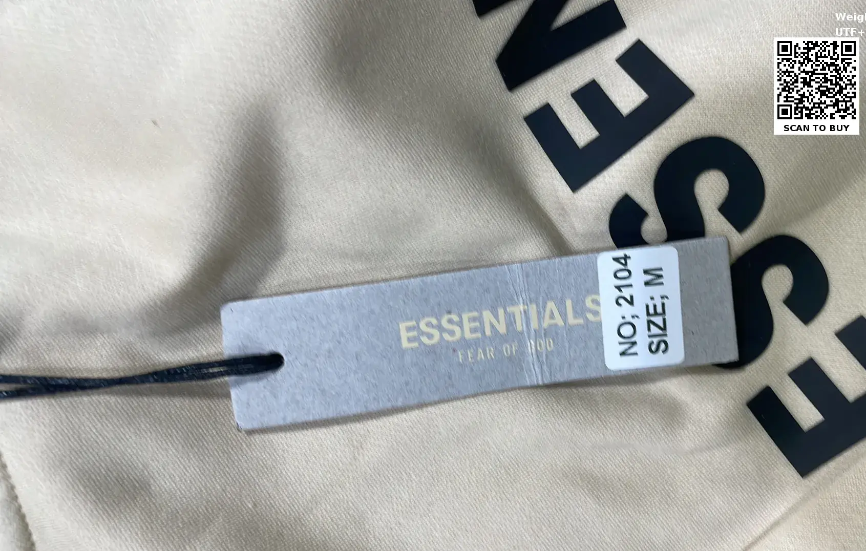 Fear of God ESSENTIALS Sweatshirt （3+）  in the Best OopBuy Spreadsheet QC photos