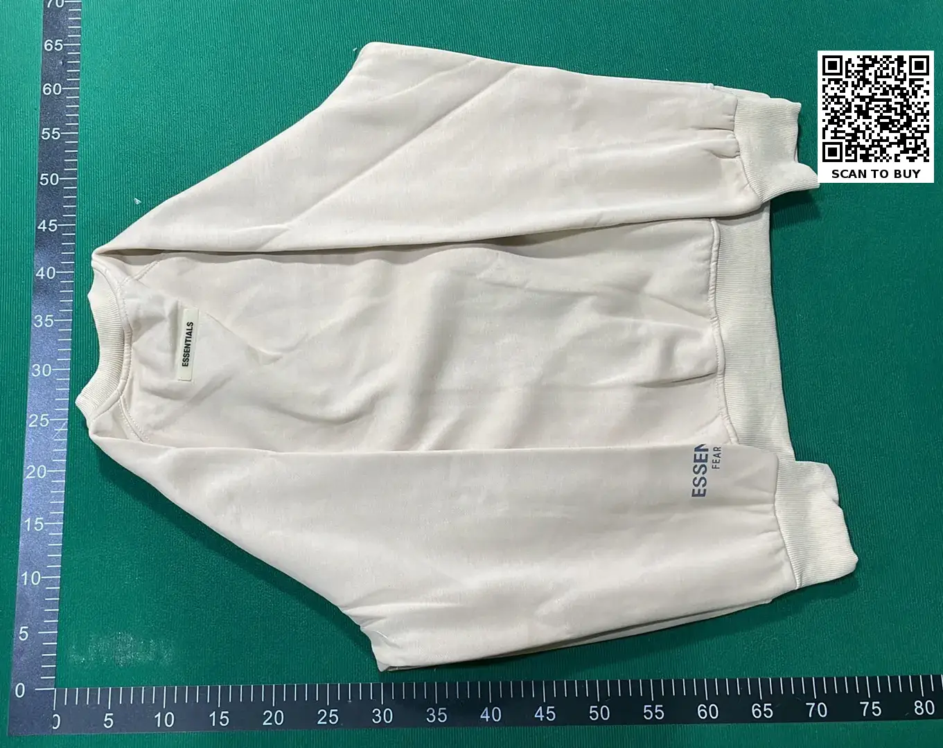 Fear of God ESSENTIALS Sweatshirt （3+）  in the Best OopBuy Spreadsheet QC photos