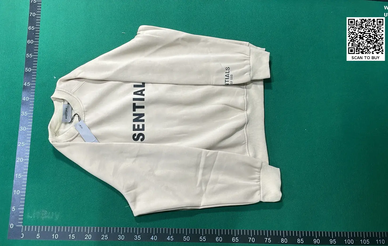 Fear of God ESSENTIALS Sweatshirt （3+）  in the Best OopBuy Spreadsheet QC photos