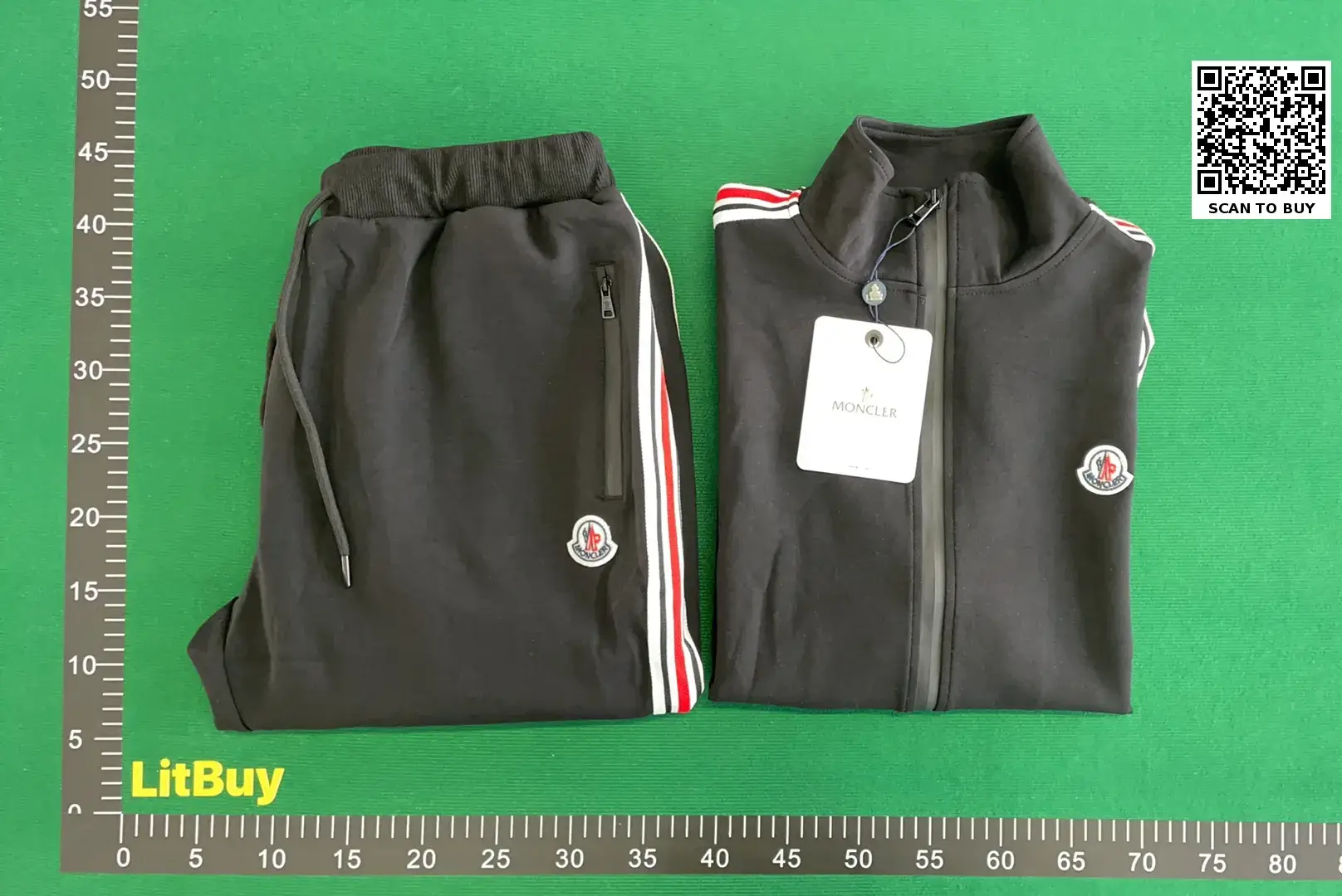 1:1 Batch monclar suits  in the Best OopBuy Spreadsheet QC photos
