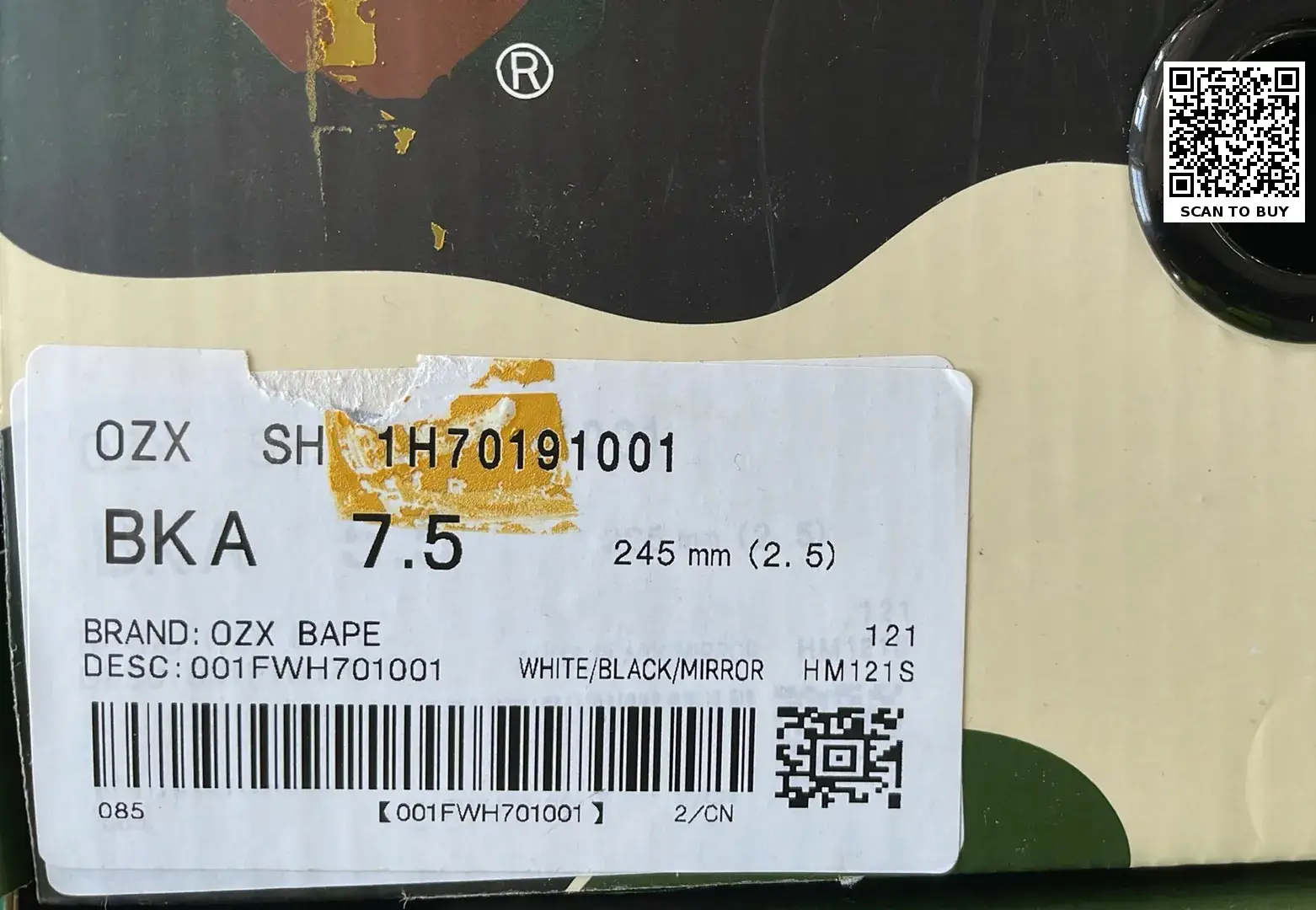 Bape ABC Camo STA (10+)  in the Best OopBuy Spreadsheet QC photos