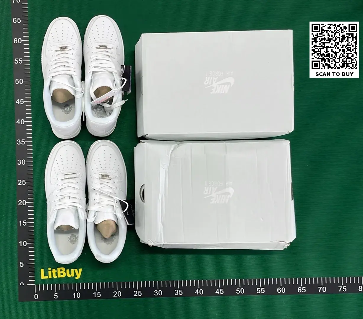 Nike Air Force 1 （20+）  in the Best OopBuy Spreadsheet QC photos