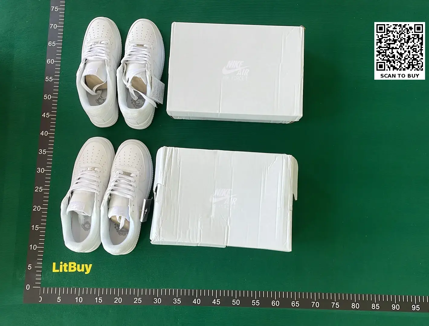 Nike Air Force 1 （20+）  in the Best OopBuy Spreadsheet QC photos