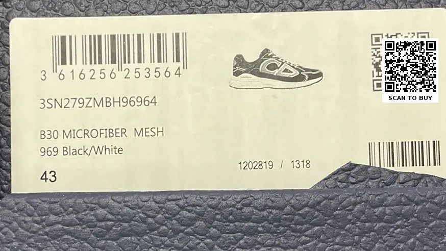 Dior B30 （10+）  in the Best OopBuy Spreadsheet QC photos