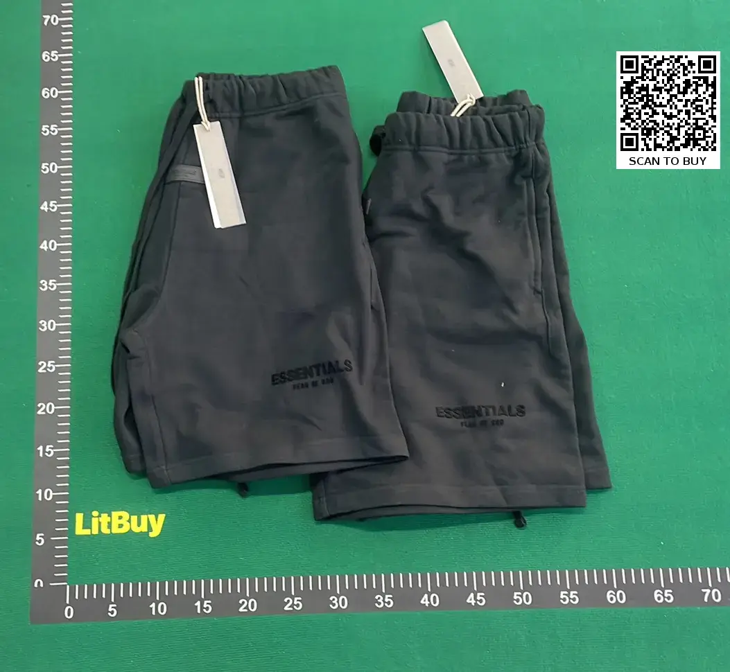  🔥1:1 batch Fear of God Essentials SS22 Sweatshort Dark Oatmea-1 – QC photos preview | CnFans  | 7583201346
