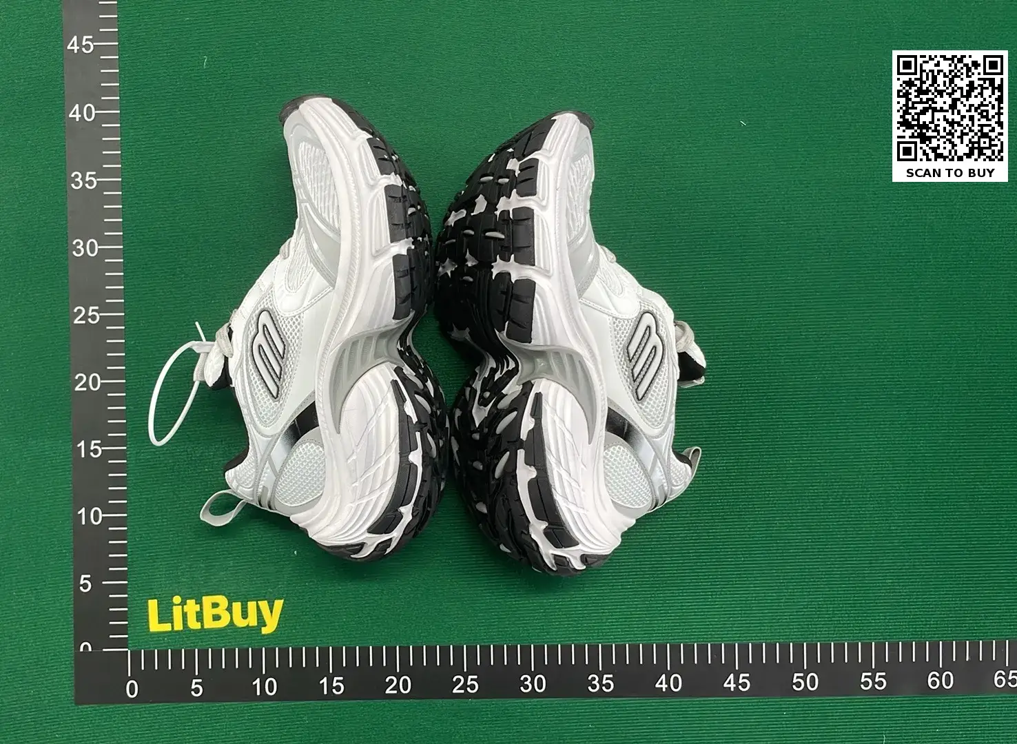 🔥1:1 batch BALENCIAGA White & Orange 10XL Sneakers  in the Best OopBuy Spreadsheet QC photos