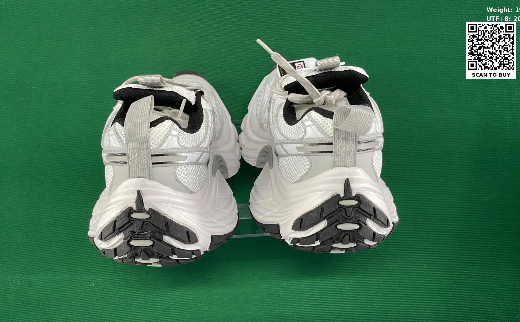 🔥1:1 batch BALENCIAGA White & Orange 10XL Sneakers  in the Best OopBuy Spreadsheet QC photos