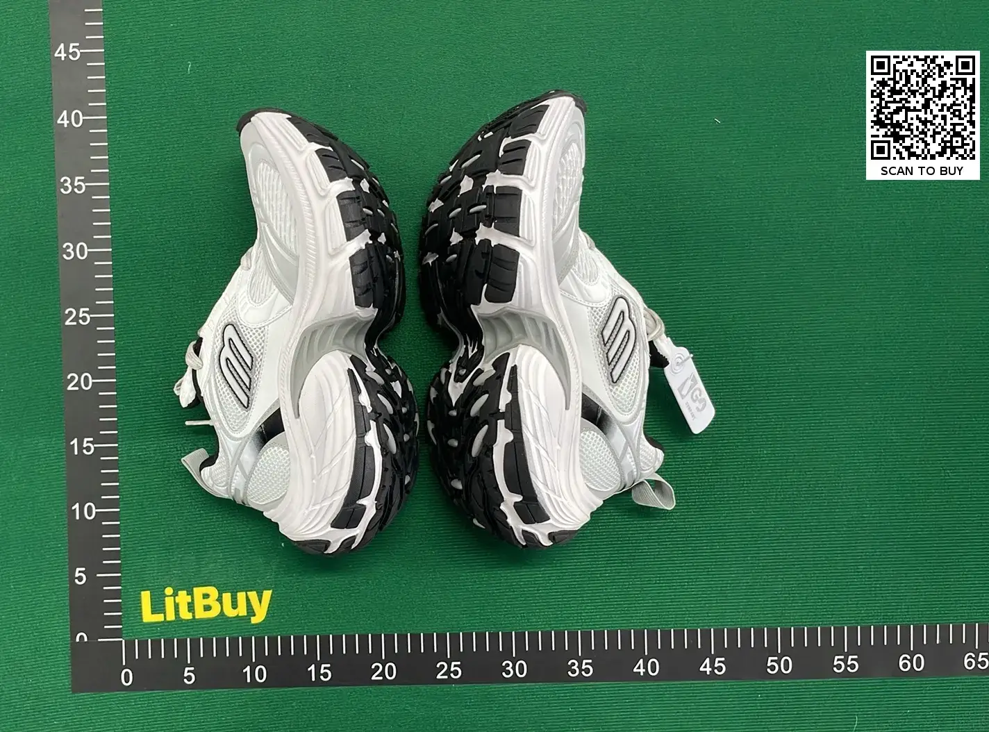 🔥1:1 batch BALENCIAGA White & Orange 10XL Sneakers  in the Best OopBuy Spreadsheet QC photos