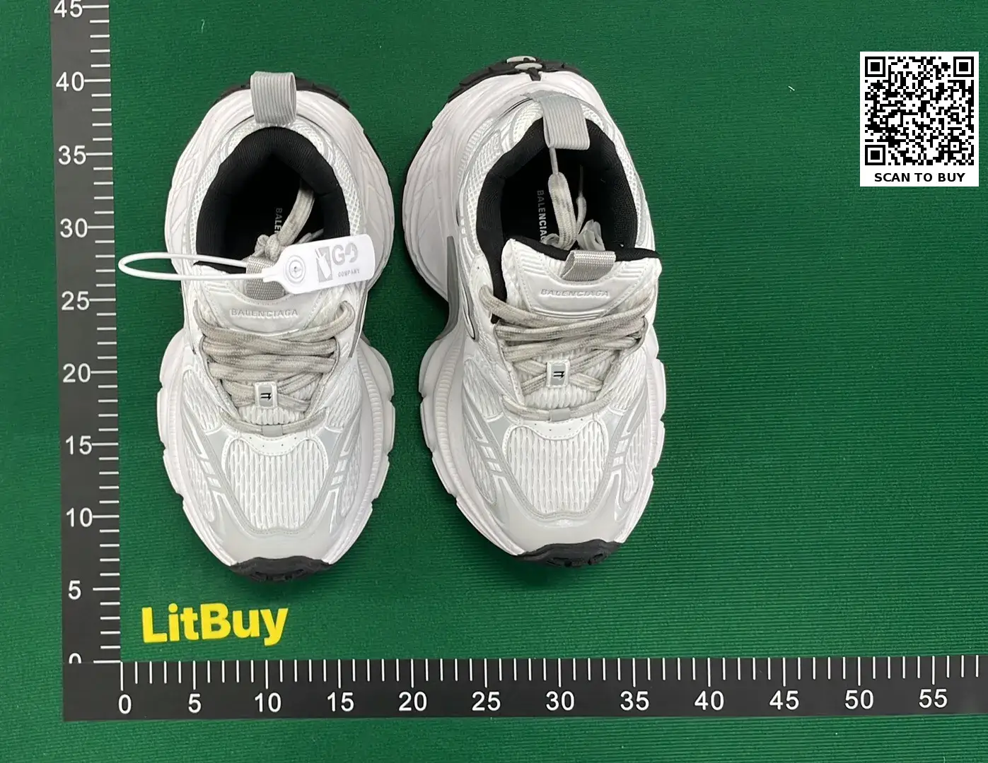 🔥1:1 batch BALENCIAGA White & Orange 10XL Sneakers  in the Best OopBuy Spreadsheet QC photos