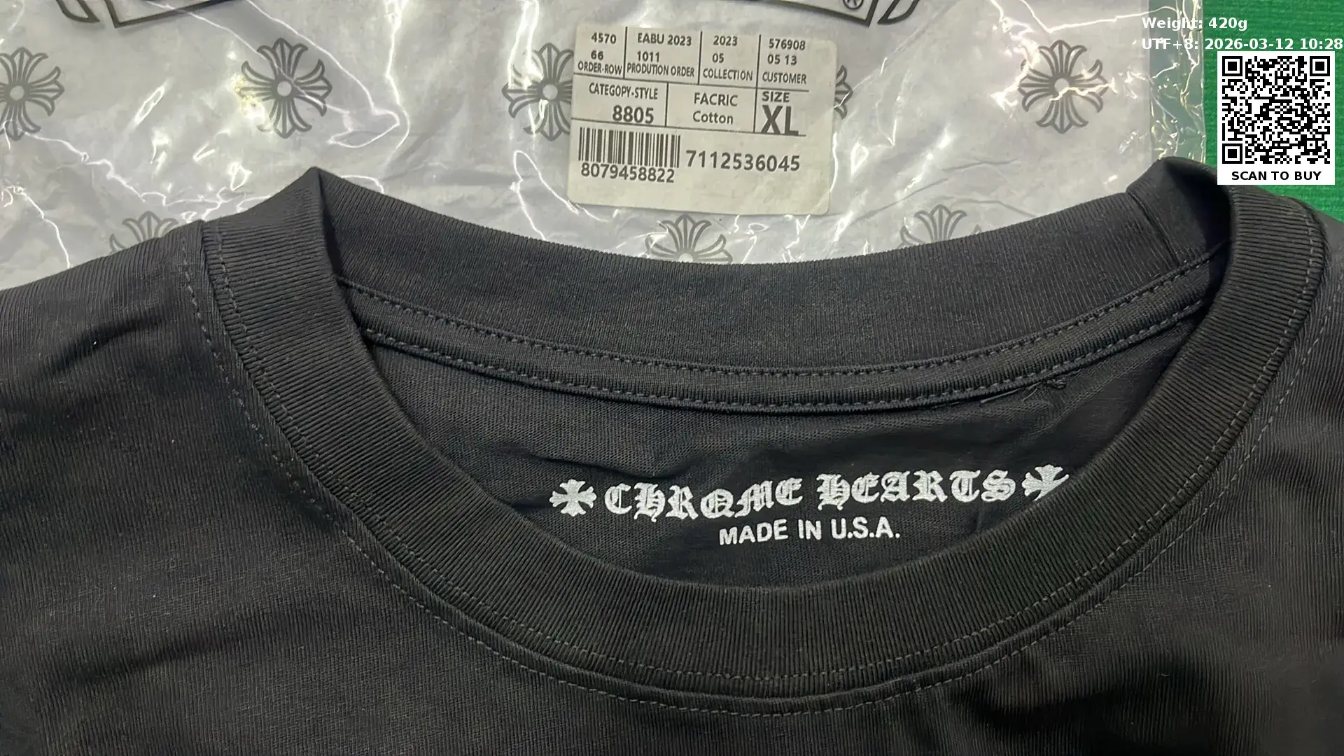  🔥1:1 batch Chrome Hearts T-shirt-3c – QC photos preview | CnFans  | 7581372319