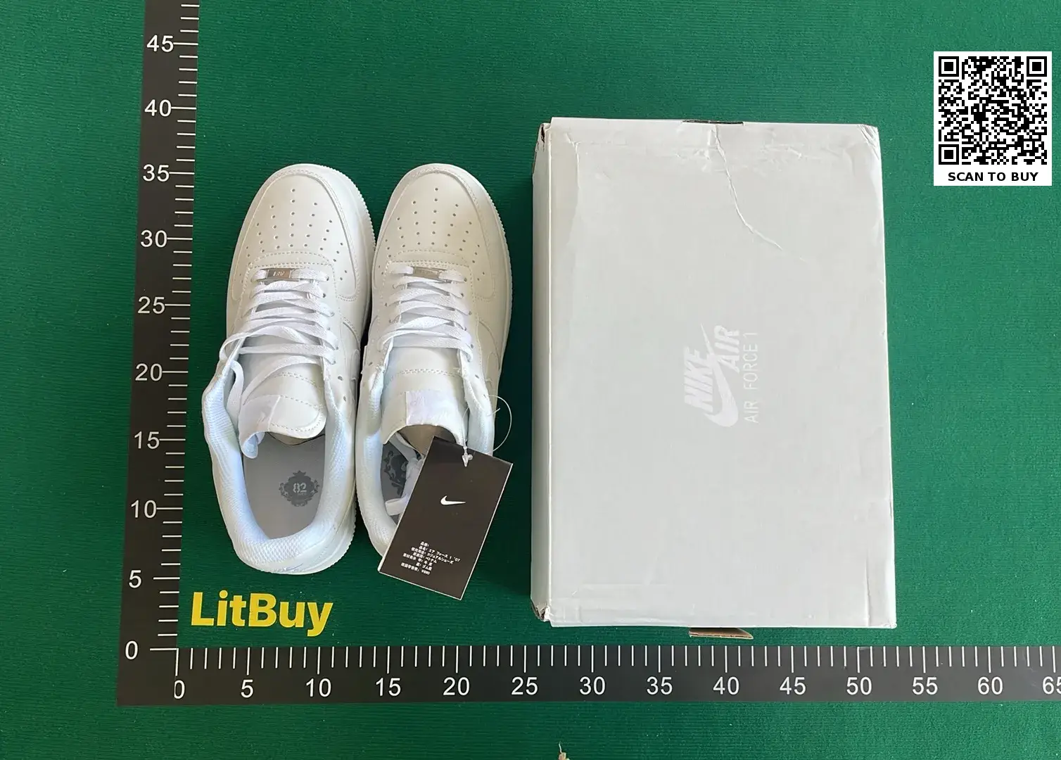 Nike Air Force 1 (20+)  in the Best OopBuy Spreadsheet QC photos