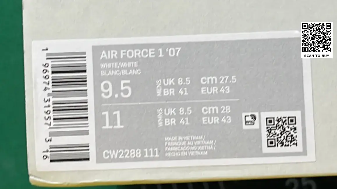 Nk Air Force Top Source Classic Replica 1 ; 1 Restoration Original box ALL-time low(非质量问题不退不换）  in the Best OopBuy Spreadsheet QC photos