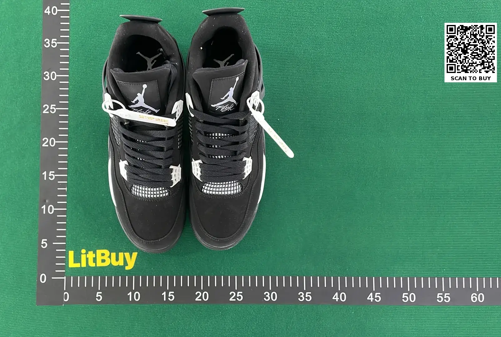 🔥1:1 batch Jordan Air Jordan 4 Retro"Bred Reimagined"  in the Best OopBuy Spreadsheet QC photos