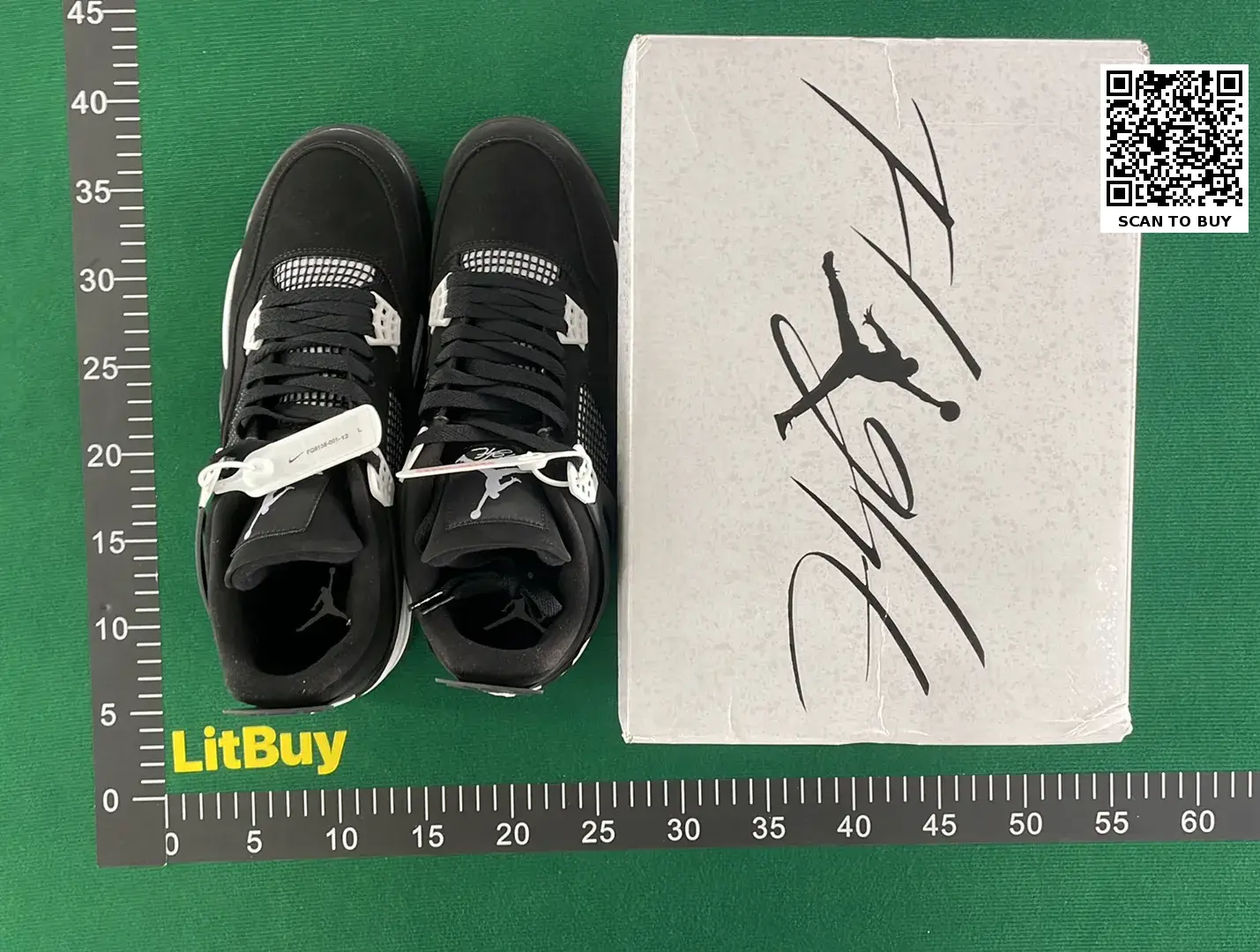 🔥1:1 batch Jordan Air Jordan 4 Retro"Bred Reimagined"  in the Best OopBuy Spreadsheet QC photos