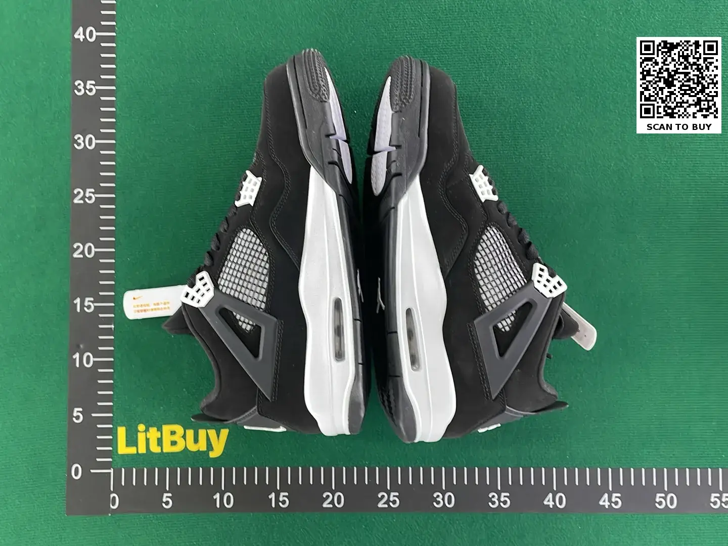 🔥1:1 batch Jordan Air Jordan 4 Retro"Bred Reimagined"  in the Best OopBuy Spreadsheet QC photos