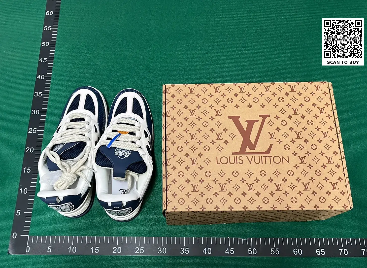 Shoes of L'SS LV LOUIS VUITTON  in the Best OopBuy Spreadsheet QC photos