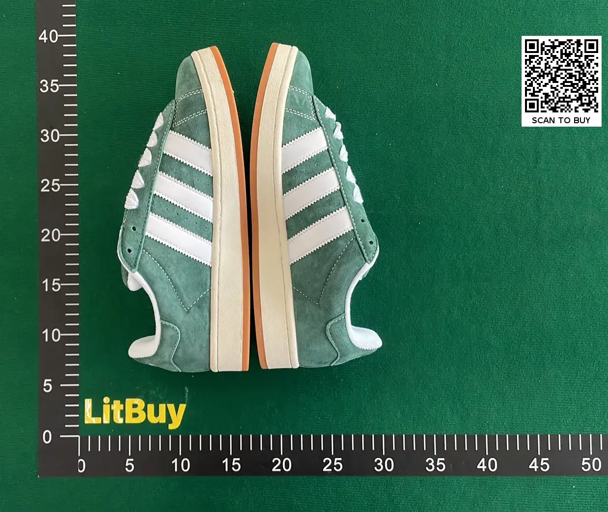 🔥1:1 batch Beige Women's adidas Campus  in the Best OopBuy Spreadsheet QC photos
