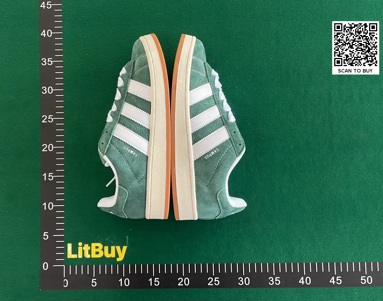 🔥1:1 batch Beige Women's adidas Campus  in the Best OopBuy Spreadsheet QC photos