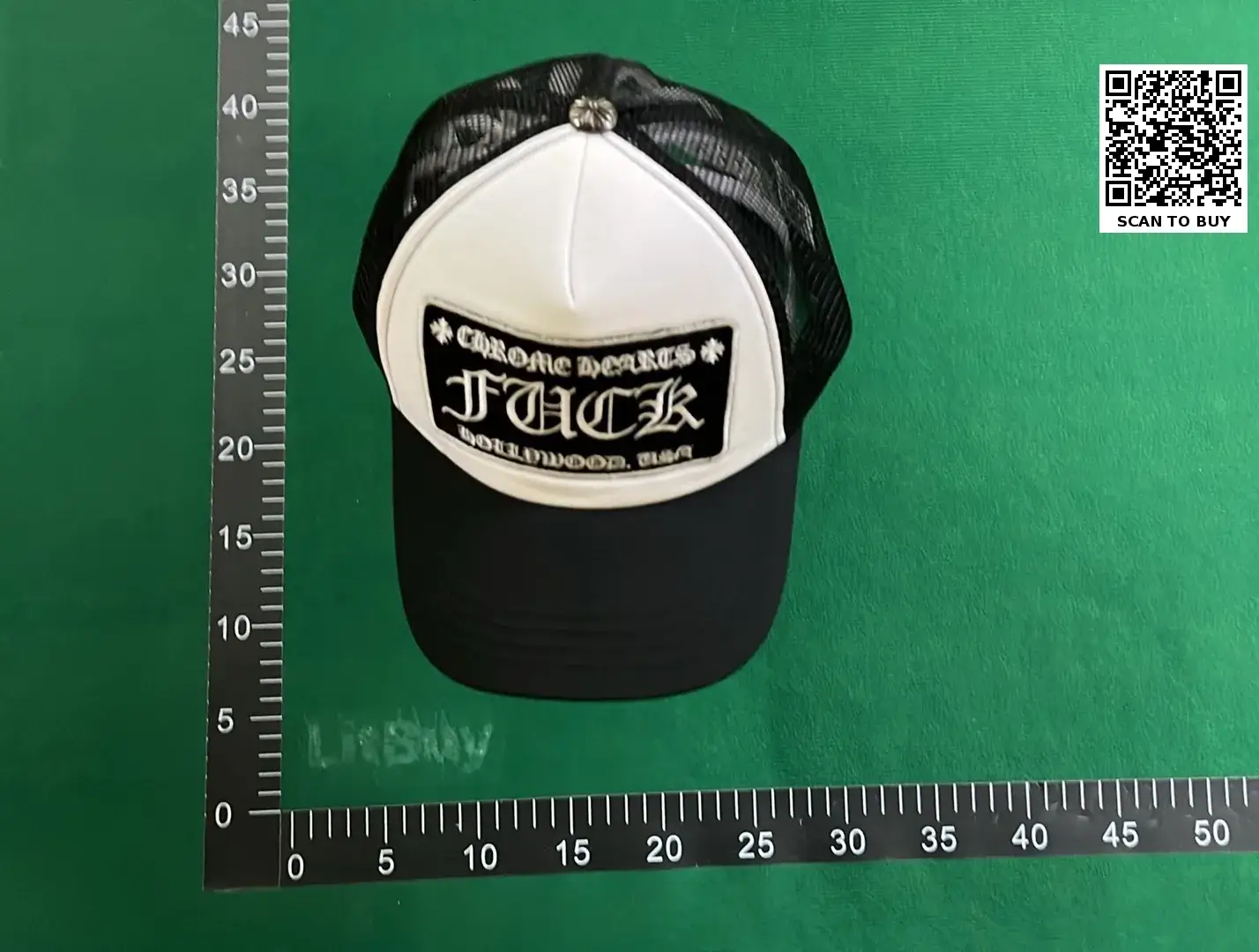 Chrome Hearts hat  in the Best OopBuy Spreadsheet QC photos