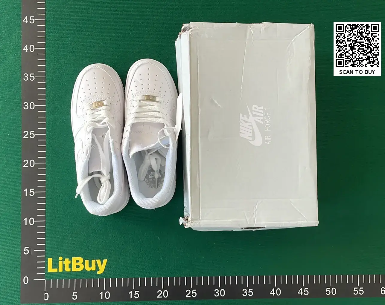 Nike Air Force 1 (20+)  in the Best OopBuy Spreadsheet QC photos